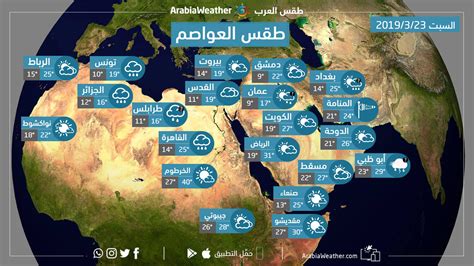 موقع درجة الحرارة ومقياس الرطوبة|طقس العرب اليوم.